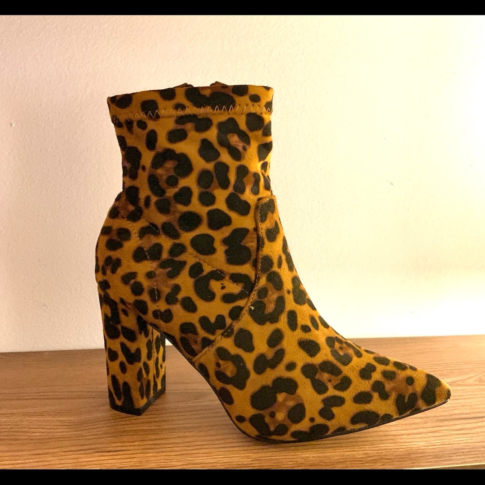 New Leopard Print Booties